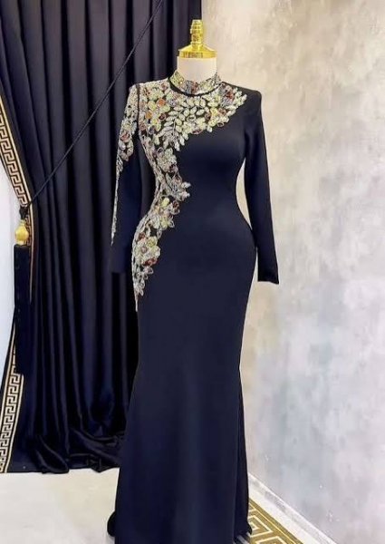  قیمت لباس مجلسی سنگ دوزی شده