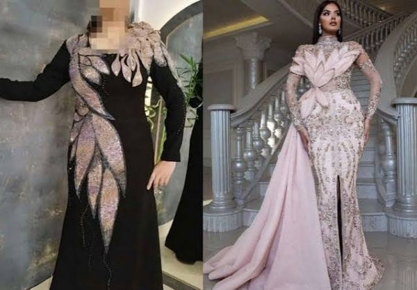  مدل لباس مجلسی سنگ دوزی شده اینستاگرام