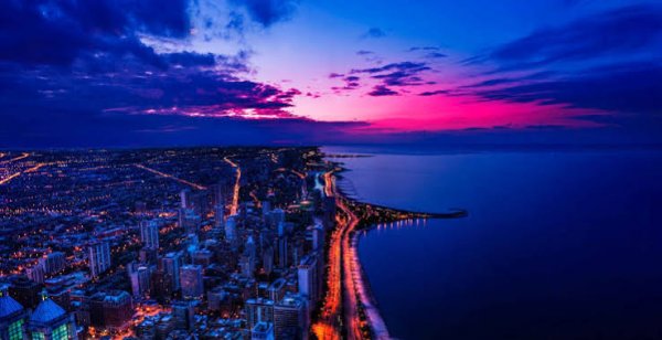عکس رویایی از طلوع آفتاب با کیفیت 4K