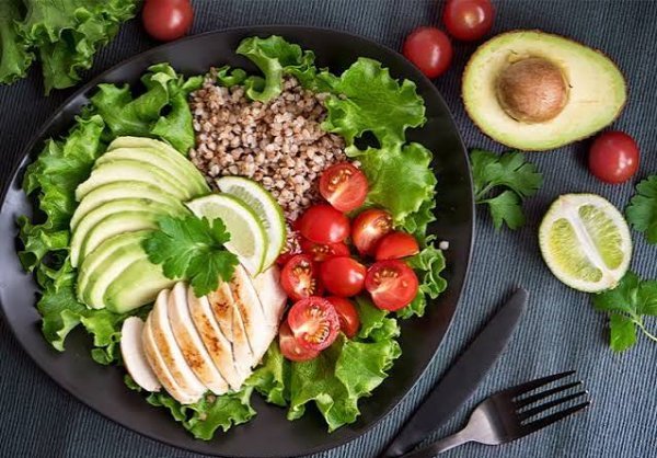  عکس غذای رژیمی برای استوری