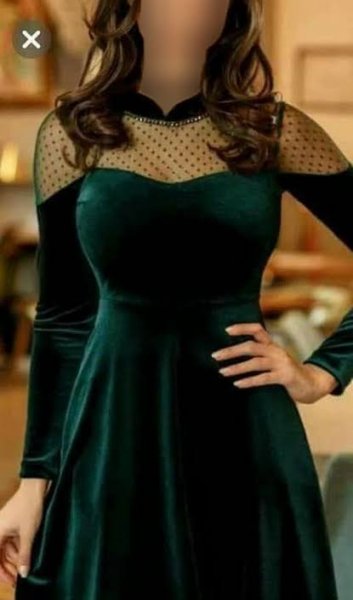  مدل لباس مجلسی مخمل اینستاگرام