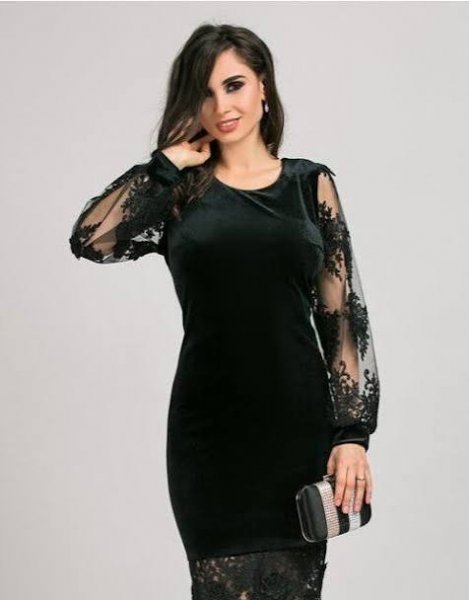  مدل لباس مجلسی مخمل جدید کوتاه