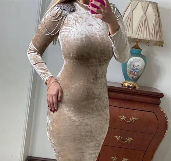  مدل لباس مخمل کارشده