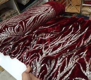  مدل لباس مخمل کارشده
