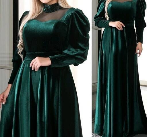  مدل لباس مخمل مجلسی