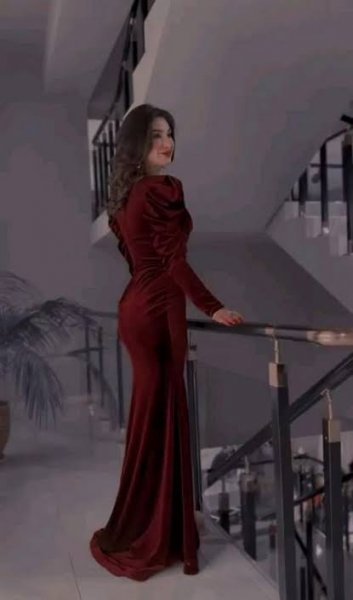  مدل لباس مخمل مجلسی