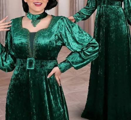  مدل لباس مخمل مجلسی