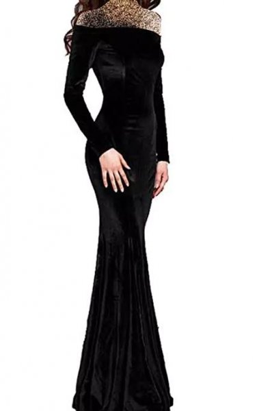 مدل لباس مخمل مجلسی