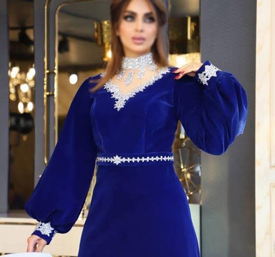  مخمل لباس مجلسی شیک