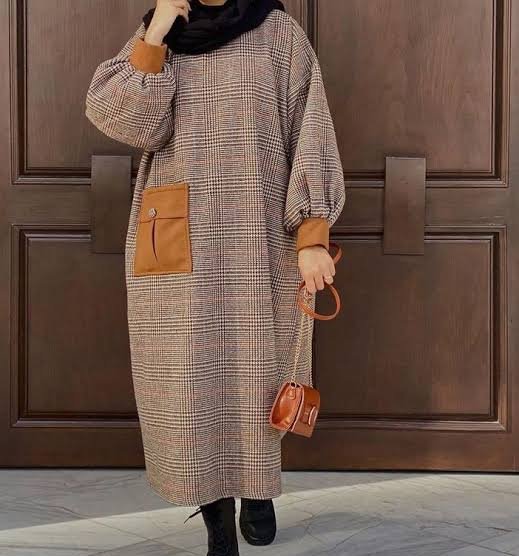  مدل مانتو با پارچه لنین ساده و شیک