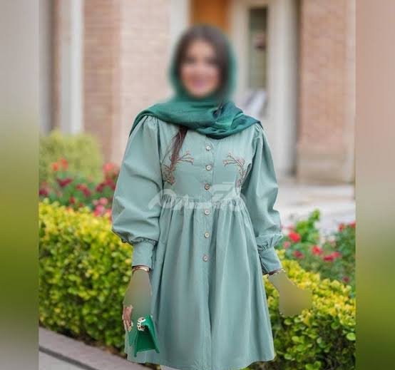  مدل مانتو با پارچه لنین ساده و شیک