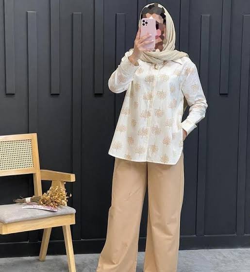  مدل مانتو با پارچه لنین نچرال