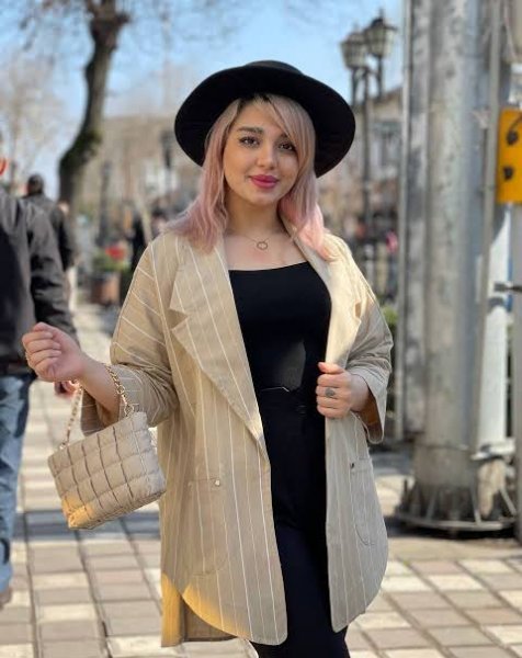  مدل مانتو لنین راه راه جدید