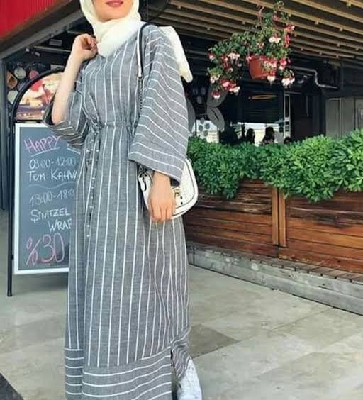  مدل مانتو لنین راه راه جدید