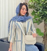 مدل مانتو لنین راه راه جدید