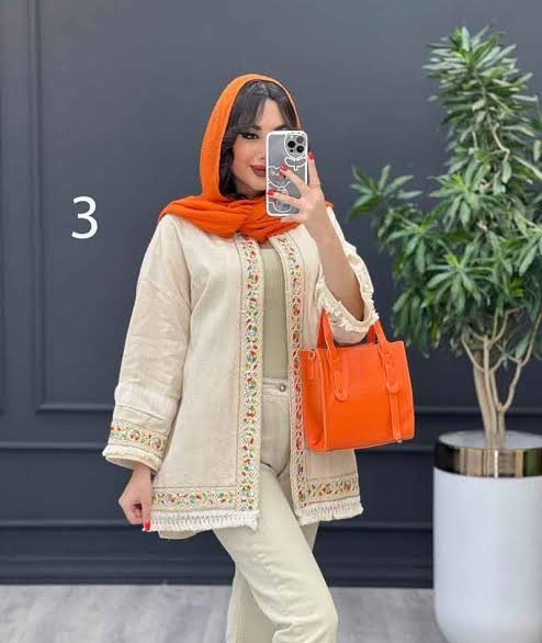  مدل مانتو لنین جدید کوتاه