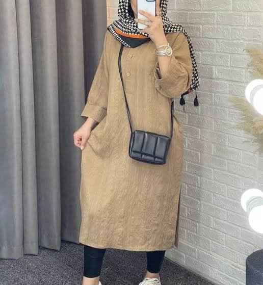  مدل مانتو لنین جدید جلو بسته