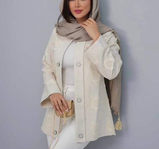 مدل مانتو با پارچه لنین ساده و شیک کوتاه