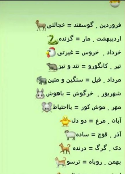  عکس حیوان ماه تولد بهمن