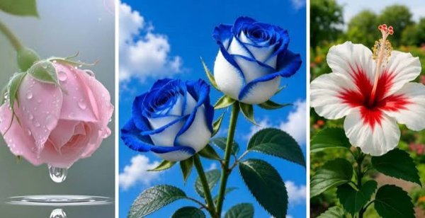  عکس گلهای بسیار زیبای جهان برای پروفایل