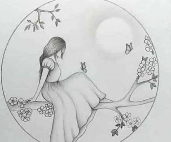 عکس نقاشی دختر