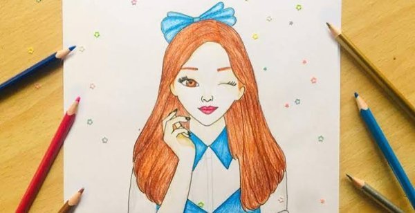  عکس نقاشی دختر