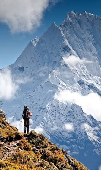  عکس با کیفیت از منظره کوهستان برای زمینه موبایل