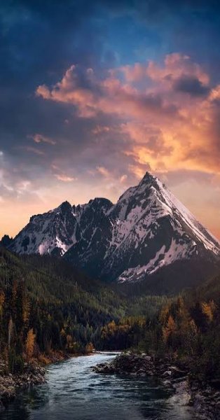  عکس با کیفیت از منظره کوهستان برای زمینه موبایل