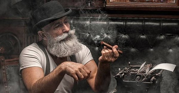  عکس مرد سیگاری جذاب با کیفیت بالا