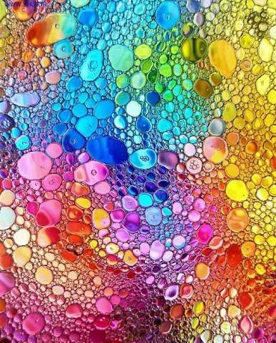  پس زمینه رنگی رنگی فانتزی