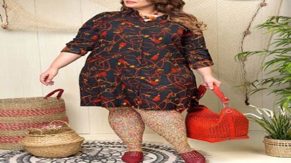  مدل لباس برای افراد چاق و شکم دار دخترانه