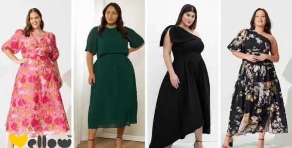  مدل لباس برای افراد چاق و شکم دار دخترانه