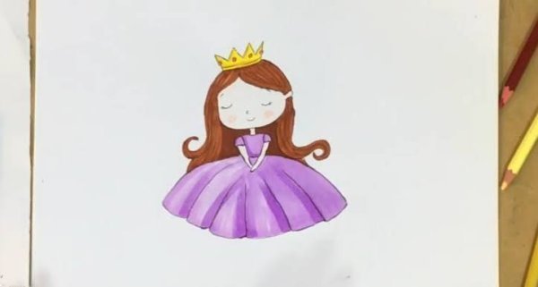  نقاشی دخترانه فانتزی
