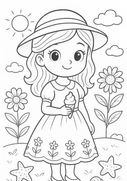  نقاشی دخترانه بامزه