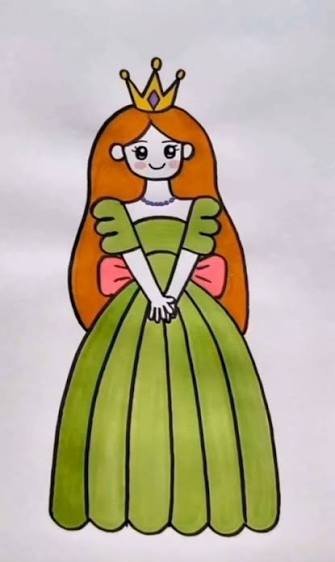  نقاشی دخترانه بامزه