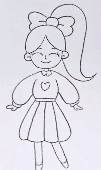  نقاشی دخترانه بامزه
