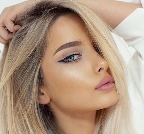  عکس دختر مدل با آرایش حرفه ای