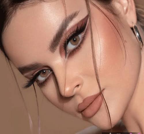  عکس دختر مدل با آرایش حرفه ای