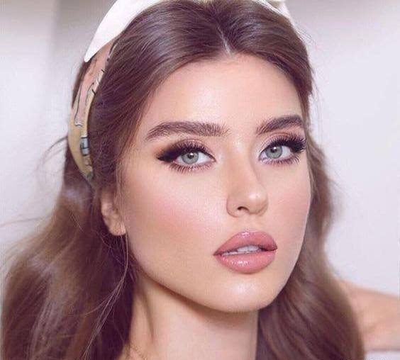  عکس دختر مدل با آرایش حرفه ای