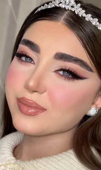  میکاپ دخترانه برای عروسی