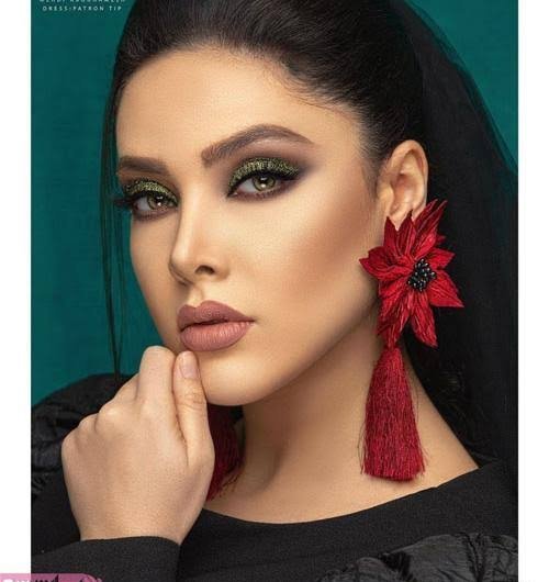  عکس مدل زن با آرایش هنری و کیفیت بالا
