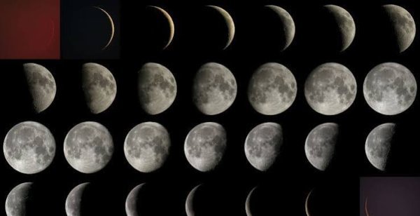 عکس ماه کامل در آسمان شب با کیفیت بالا