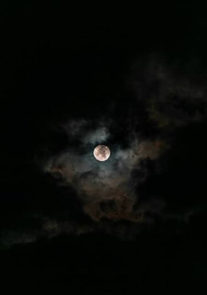  عکس ماه کامل در آسمان شب با کیفیت بالا