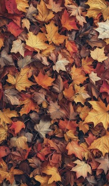  تصویر هنری برگ های پاییزی با کیفیت بالا