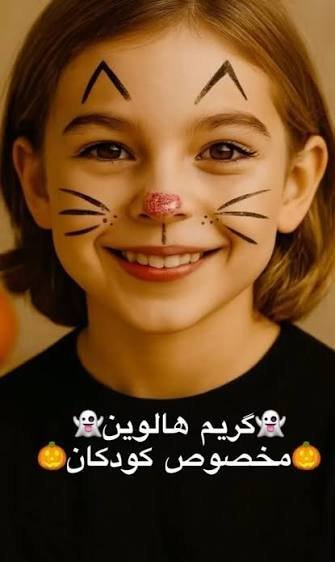  عکس هالووین بچه گانه