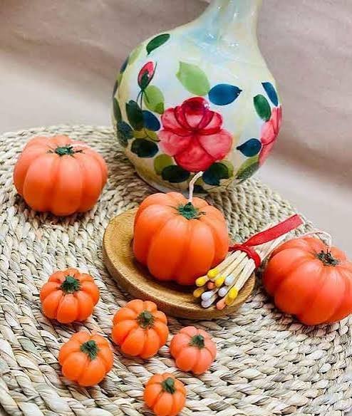  تزیین کدو تنبل پاییزی