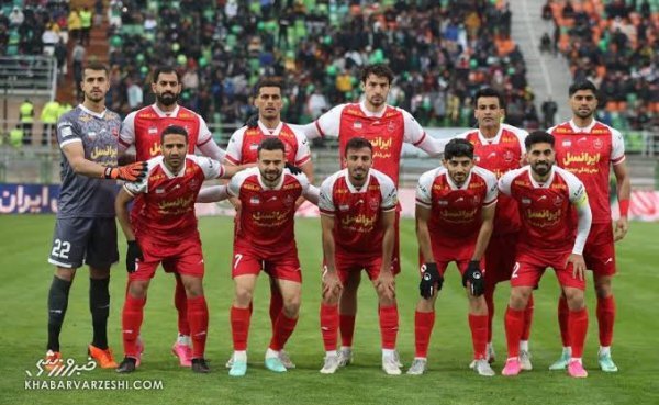  عکس تیم فوتبال پرسپولیس با کیفیت HD