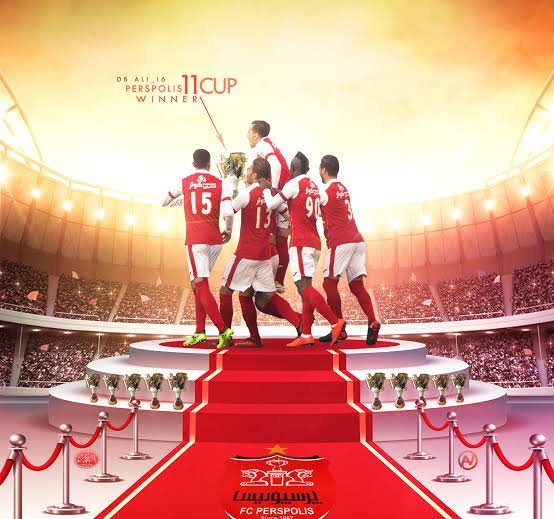  عکس تیم فوتبال پرسپولیس با کیفیت HD