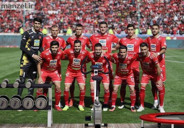  عکس تیم فوتبال پرسپولیس با کیفیت HD
